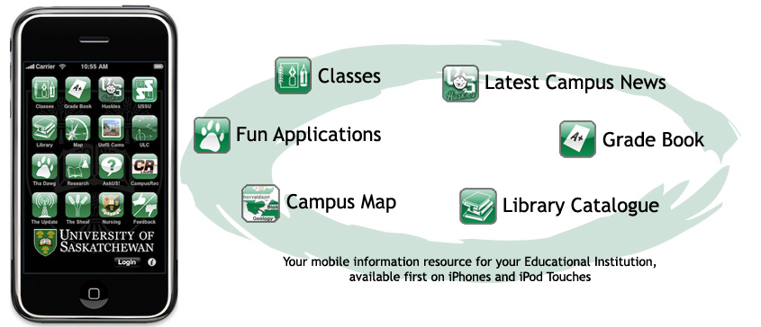 Mobilversity mobile app for higher education