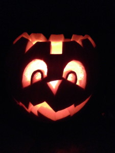 Here is the pumpkin I carved by getting inspiration from this app