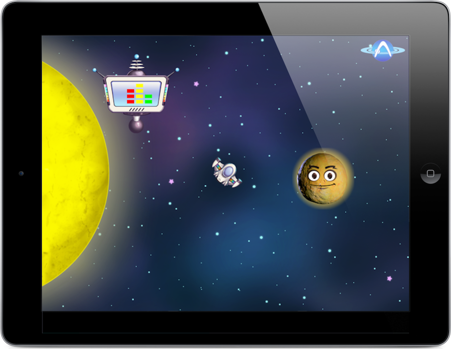 Visiting the Sun on SpaceStretch for iPad