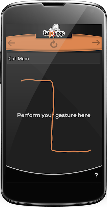 Perform your Gesture Tap App