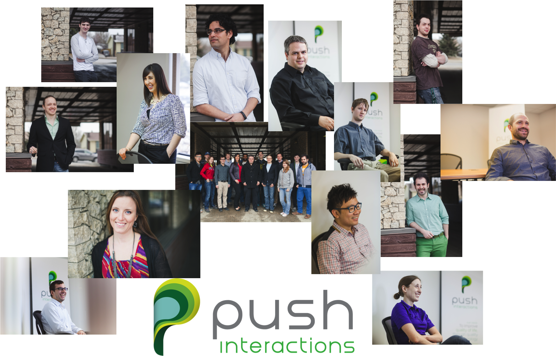 Push Interactions 5th Birthday Celebration - Team Collage